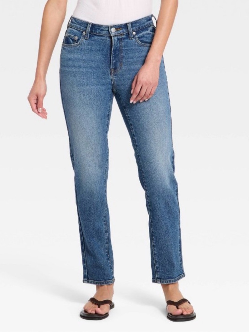 Universal Thread “Vintage Straight” Light Blue Denim Jeans